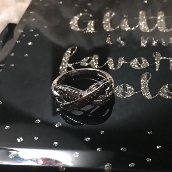 LIVE LOVE HOPE Real Diamond Infinite Ring - Picture 2 of 13